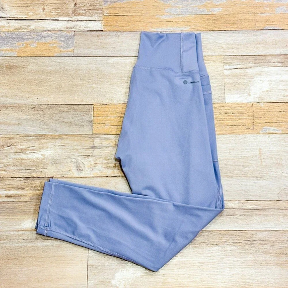 Adidas Optime Stash  Pocket High-Waisted 7/8 Leggings - Picture 6 of 6